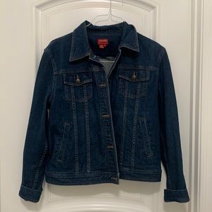 Chaps pocketed Jean Jacket size XL